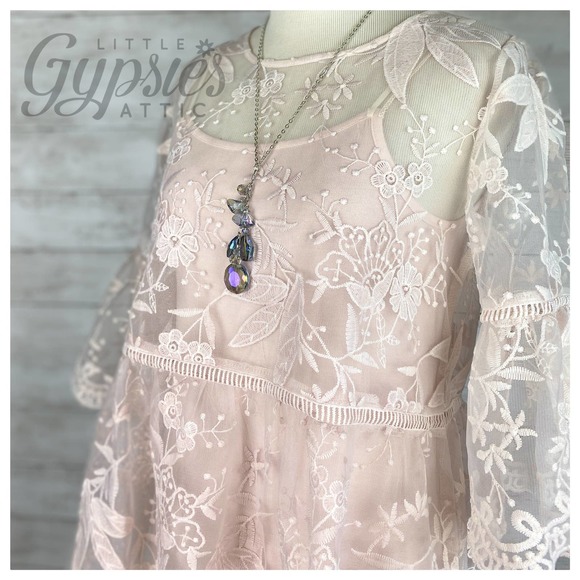 POL Fairy Angel 2 Piece Baby Doll Top - Picture 2 of 12